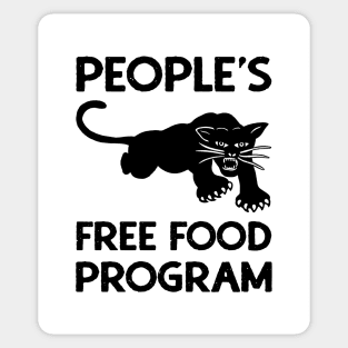 Black Panther Party: People's Free Food Program Sticker